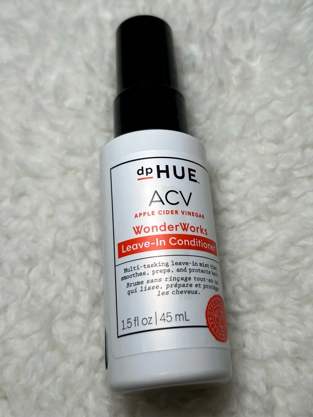 DpHue Apple Cider Vinegar Wonderworks Leave In Conditioner 1.5 oz New